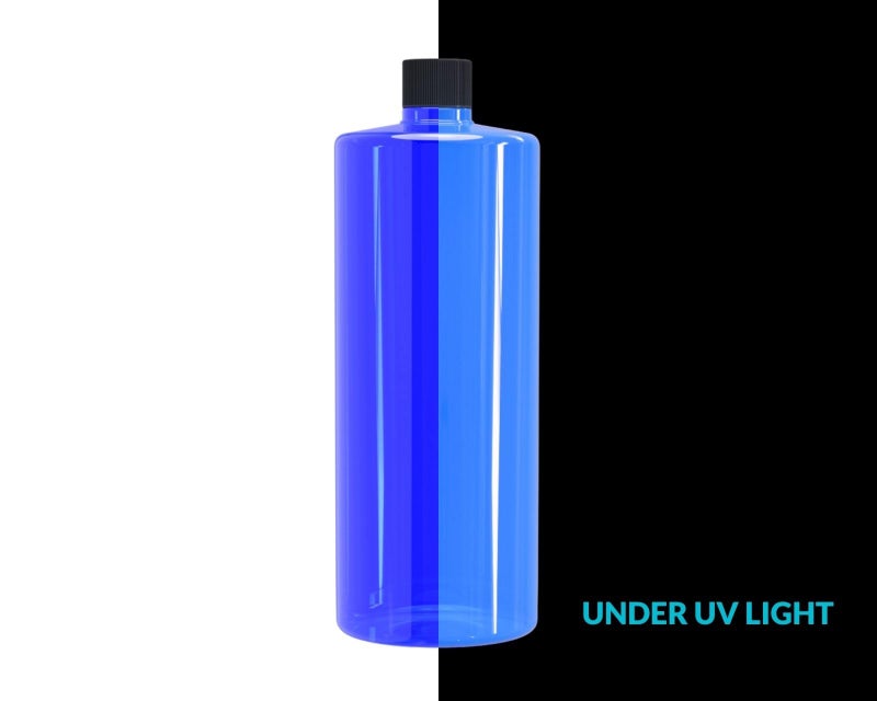 PrimoChill Ice - Computer WaterCooling Coolant, Fill and Forget, Low Viscosity, Low Chemical Content, Full Protection, Proudly Made in The USA (32oz/.9L) - Transparent - UV Blue - Image 3